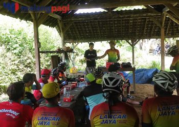 Gandeng Komunitas Gowes, Mahasiswa Ilmu Komunikasi UMM Ajak Ciptakan Regenerasi Petani