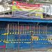 Dua Warung di Parkiran Stadion Gajayana Disegel Paksa