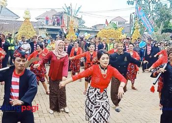 Semarak Festival Gunungan Opak dan Jeruk Desa Selorejo
