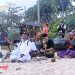 Larung Sesajen Dua Kepala Kerbau di Pantai Ngliyep