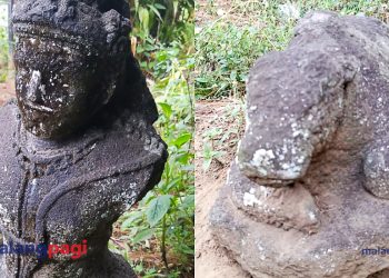 Rawan Dicuri, TACB Kota Malang Minta Dua Arca di Eks Museum Bentoel Dipindahkan