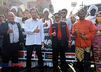 Pawai Budaya Festival Kampung Cempluk 2022, Hadirkan Mahasiswa Luar Negeri