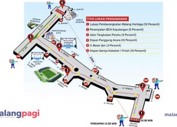 Pemkot Malang Gelar Karnaval Busana Adat Nusantara