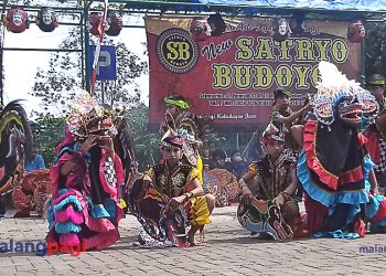 Parade Topeng Malang, Hadirkan Belasan Komunitas Jaranan
