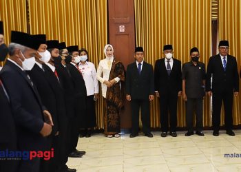 Sutiaji Lantik 9 Kepala Dinas Baru
