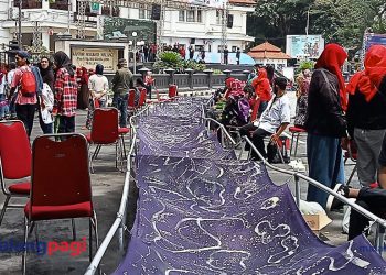 500 Difabel Pecahkan Rekor MURI Membatik Ciprat
