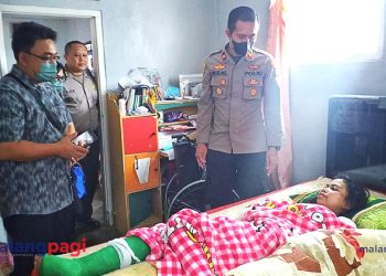Kapolsek Blimbing Dampingi Pemulihan Korban Tragedi Kanjuruhan