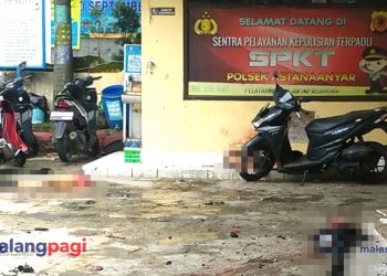 Breaking News! Bom Bunuh Diri Serang Polsek Astanaanyar Bandung