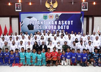 Ganis Rumpoko Dilantik Sebagai Ketua Askot PSSI Kota Batu 2022–2026