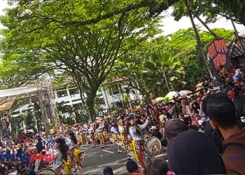 Meriahnya Gelar Jaranan Agung di Alun-Alun Tugu Kota Malang