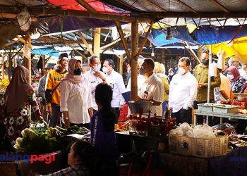 Walikota Batu Sidak Pasar Jelang Natal dan Tahun Baru