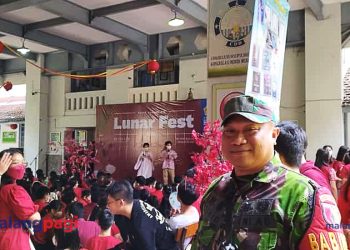 Jajaran Kodim 0833/Kota Malang Bantu Pengamanan Lunar Fest