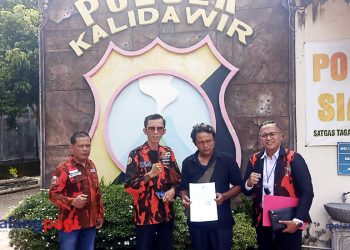 Lapor ke Polsek Kalidawir, BPPH Pemuda Pancasila Kabupaten Malang Dampingi Korban Penganiayaan