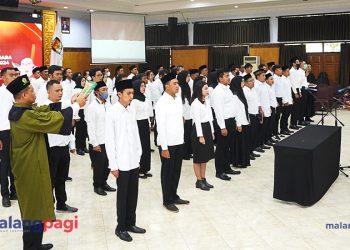 72 Anggota PPS Pemilu 2024 Kota Batu Resmi Dilantik