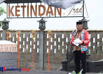 Bupati Malang Launching Kawasan Wisata Ketindan Trad