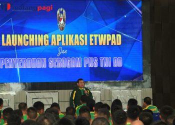 Grand Launching App ETWP AD dan Penyerahan secara simbolis Gam PNS TNI AD