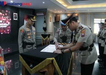 Polresta Malang Kota Gelar Upacara Sertijab