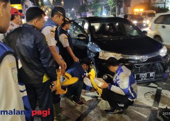 Dishub Gelar Operasi Penertiban Parkir Liar di Enam Titik di Kota Malang