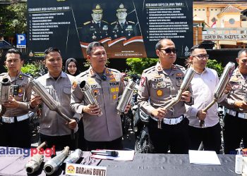 164 Kendaraan Terjaring Patroli Blue Light, Diduga untuk Balap Liar