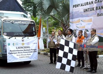 Pemkot Batu Salurkan Cadangan Beras Pemerintah Tahun 2023