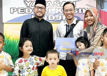 BPC HIPMI Kota Malang Salurkan Donasi ke Panti Asuhan Peduli Kasih KNDJH Muharto