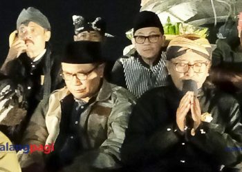 HUT ke-109 Kota Malang, Seniman dan Budayawan Gelar Doa Bersama di Alun-Alun Tugu