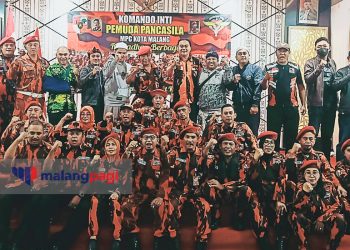 KOTI Mahatidana PP Kota Malang Bagikan Bingkisan Lebaran Kepada Anggotanya