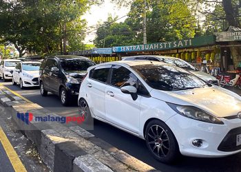 Macet Arus Balik Mudik Juga Terjadi Titik di Kota Malang.