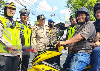 Pemudik Asal Blitar Puji Pelayanan Mudik Polresta Malang Kota