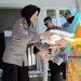 Polresta Malang Kota Distribusikan 1 Ton Zakat Fitrah Lehih ke Warga Malang