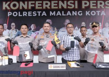 Viral di Medsos, Polsek Blimbing Polresta Malang Kota Bekuk Pelaku Curas Kos-kosan