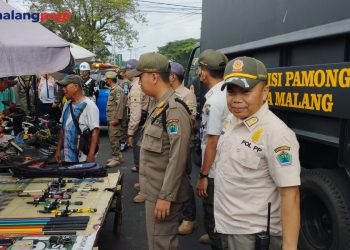 Hari Kedua Razia Gabungan Satpol PP Amankan Belasan PKL