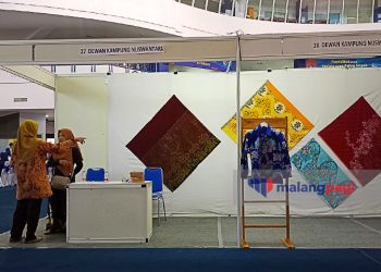 Dewan Kampung Nuswantara Gelar Pameran Batik Samaan di Polinema