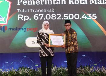 Kota Malang Sukses Raih Penghargaan Transaksi Terbanyak Jatim Bejo