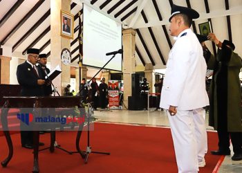 Bupati Malang Lantik Kades Sidorejo dan Kades Pringu