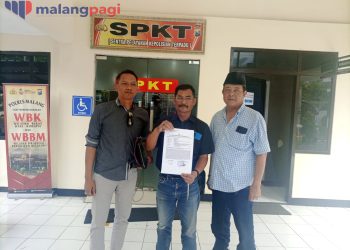 Didampingi Kuasa Hukum Ketua IWOI Malang Raya Laporkan Karyawan PT Lesaffre Sari Nusa