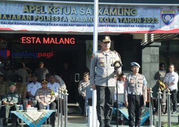 Dishub Kota Malang Tertibkan Puluhan Titik Parkir Liar