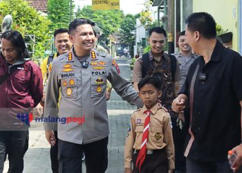 Kisah Persahabatan Seorang Bocah dengan Kapolresta Malang Kota