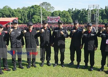 Ganip Warsito Evaluasi Latihan Satgas Cakra Buana Jelang Puncak Bulan Bung Karno