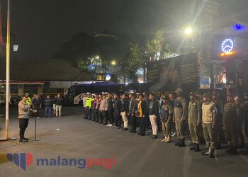 Antisipasi Keamanan, Polresta Malang Kota Gelar Penyekatan