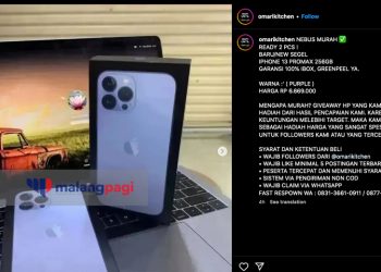 Waspada! Instragram Roti Unyil Omari Kena Hack. Tawarkan Tebus Murah iPhone 13 Pro Max