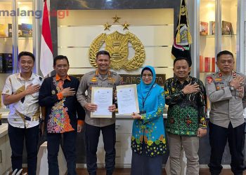 Polresta Malang Kota dan KPU Kota Malang Siap Hadirkan Pemilu Damai 2024