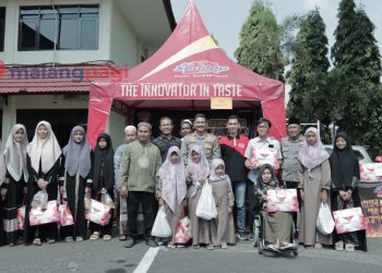 Polresta Malang Kota Gelar Muharram Berkah Bazar Ceria untuk Anak Yatim Piatu dan Difabel