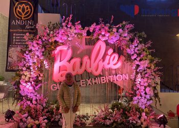 Kolaborasi Jalur Langit Paolo Fest Bersama Andini Florist Gelar Barbie Gurl Exhibition