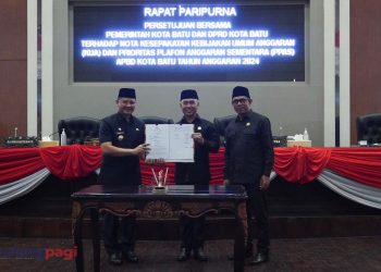 Penandatanganan Kesepakatan Perubahan KUA dan PPAS APBD Kota Batu 2024