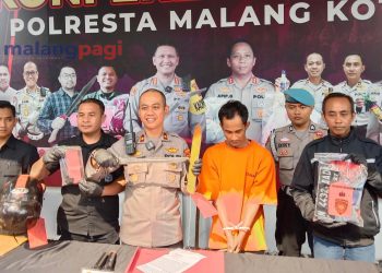 Sabet Lengan Petugas Usai Curi Motor, Pria di Malang Ditembak Polisi