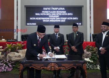 DPRD Bersama Pj. Wali Kota Batu Sepakati KUPA dan PPAS-P 2023