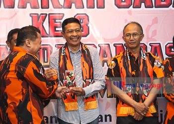 Wahyu Hidayat Buka Muscab Ke-8 Pemuda Pancasila Kabupaten Malang