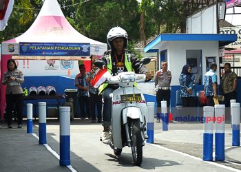 Tak Ada Lagi Slalom Test, Begini Materi Ujian Praktik SIM Terbaru di Kota Malang