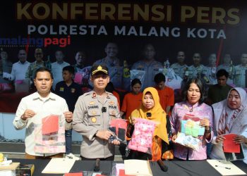 Polresta Malang Kota Bongkar Sindikat Perdagangan Bayi Via Facebook dan WhatsApp